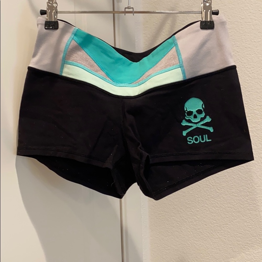 Lululemon reversible spandex shorts